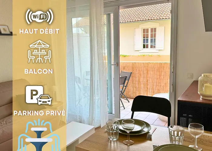 Petit Charme - Balcon - Parking - Fibre